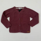 Burberry cashmere cotton baby cardigan