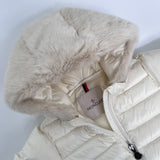 Moncler White Down Filled Snowsuit: 3 Years