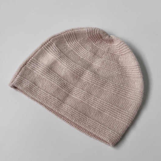 Bonpoint Palest Pink Cashmere Hat: Size 2