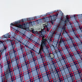 Bonpoint Blue And Red Check Shirt: 8 Years