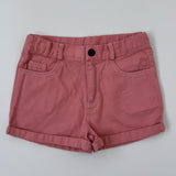 Bonton Pink Denim Shorts: 6 Years & 8 Years