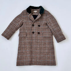 Caramel Kids Traditional Wool Coat Prince George Princess Charlotte style secondhand used preloved