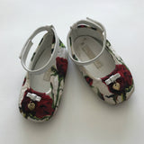 Dolce & Gabbana Rose Print Baby Ballet Shoes