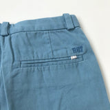 Bonpoint Sky Blue Chino Shorts: 6 Years