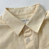Marie-Chantal Pale Yellow Cotton Shirt: 5 & 6 Years