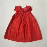 Jacadi Red Sailor Style Cotton Dress: 18 Months