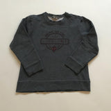 Bonpoint Dark Grey Sweatshirt: 6 Years