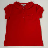 Jacadi Red Girls Top With Bow: 6 Years (Brand New)