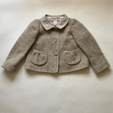 Bonpoint Stone Tweed Jacket: 6 Years