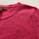 I Love Gorgeous Pink Cotton Cardigan: 6-7 Years