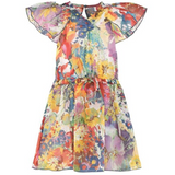 Stella McCartney Silk And Cotton Floral Dress: 8 Years