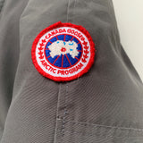 Canada Goose Grey Bomber Jacket With Fur Trim: 14-16 Years