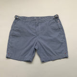 Orlebar Brown Blue And White Stripe Swimshorts: 12 Years