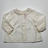 Bonpoint Baby Lace Trim Collar Blouse Secondhand Used Preloved 