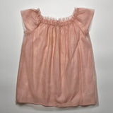 Bonpoint Pale Pink Sparkle Tulle Dress: 4 Years