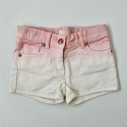 American Outfitters Ombre Pink Denim Shorts: 6 Years