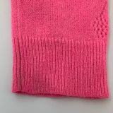 Bonpoint Neon Pink Cashmere Cherry Motif Cardigan: 4 Years
