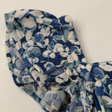Ralph Lauren Blue Floral Top