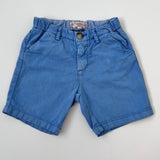 Bonpoint Blue Chino Shorts: 12 Months
