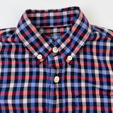 J Crew Red And Blue Check Shirt: 6-7 Years