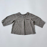 Bonpoint Check Shirt With Collar: 6 Months