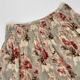 Wild & Gorgeous Sage Floral Skirt: 10 Years
