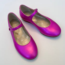 Bonpoint Hot Pink Mary-Jane Shoes: Size 30