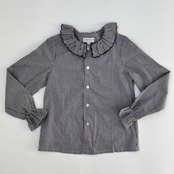 Amaia Grey Check Blouse: 6 Years (Brand New)