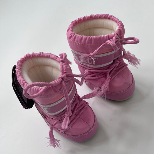 Pink Kids Moon Boots Baby Toddler