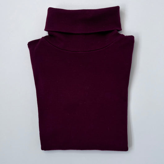 Bonpoint Burgandy Cotton Poloneck: 10 Years