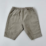 Bonpoint Light Grey Fine Cord Trousers: 3 Months