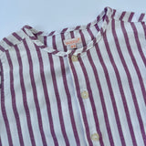 Gocco Stripe Cotton Collarless Shirt: 4-5 Years