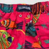 Vilebrequin Pink Fish Swim Shorts: 4 Years