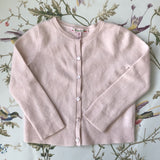 Bonpoint Pale Pink Cashmere Cardigan
