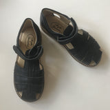 Menthe Et Grenadine Gaspard Navy Blue Sandals: Size 29 (Brand New)