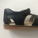 Menthe Et Grenadine Gaspard Navy Blue Sandals: Size 29 (Brand New)