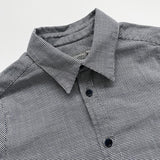 Bonpoint Grey And White Houndstooth Shirt: 3 Years