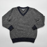 Bonpoint boys grey cashmere jumper knit secondhand used preloved