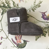Ugg Taupe Shearling Booties: 12-18 Months