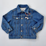 Bonpoint x Csao Embroidered Embellished Denim Jacket Secondhand Used Preloved Preowned