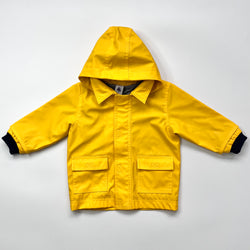 Petit Bateau Classic Raincoat Yellow Kids Baby Secondhand Used Preloved