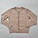 Bonpoint Pale Pink Cardigan With Bead Trim: 8 Years