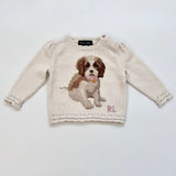 Ralph Lauren Baby Intarsia Knit Jumper Second Hand Used Preloved Preowned