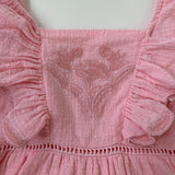 Louise Misha Pink Cotton Dress: 6 Years