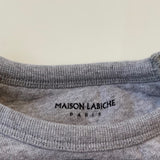 Maison Labiche Grey Bonjour Sweatshirt: 10 Years