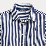 Ralph Lauren Navy And White Stripe Shirtdress: 7 Years