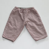 Bonpoint Pale Pink Cord Baby Trousers