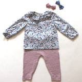 Olivier Baby & Kids Dusty Pink Cashmere Leggings