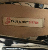 Paul & Joe Cat Print Mary-Jane Shoes: Size EU 36