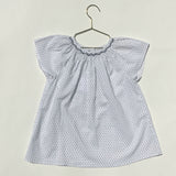Rose & Theo White Blouse With Smocked Detailing: 6 Years